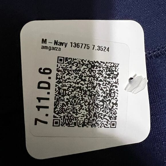 Nadine West Navy Blue Light Weight Pull On Pants Size Medium - Picture 4 of 7